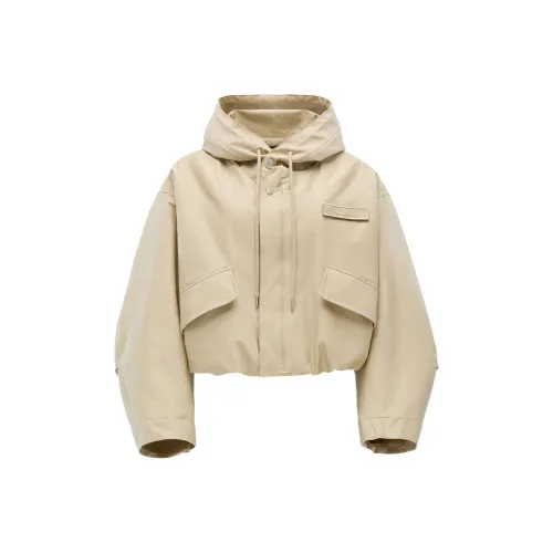 Jacquemus Светло-янтарные Женские Куртки