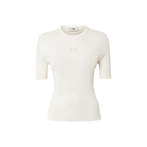 FENDI SS25 Трикотаж Женский Белый