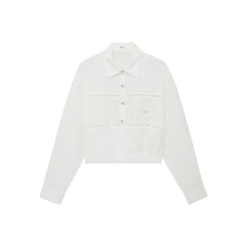 D'zzit Экрю Женские Рубашки