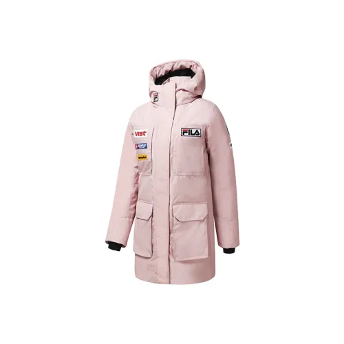 FILA ATHLETICS Чай Сливово-розовый Женские Пуховые Куртки