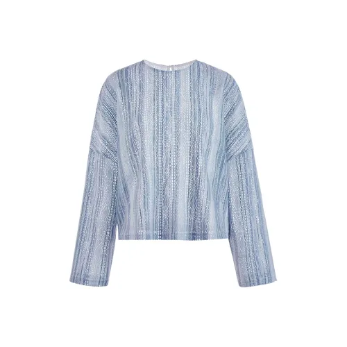 KUOSE Серо-голубые Женские Рубашки