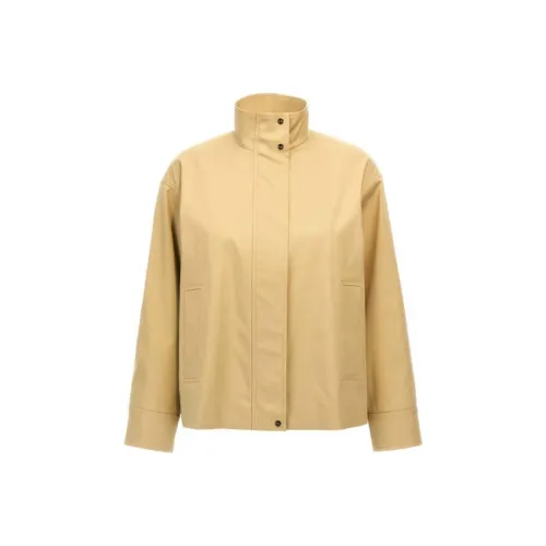 MaxMara Studio Куртки и Пальто Женские Бежевые Желтые