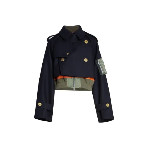 sacai Синие Женские Куртки