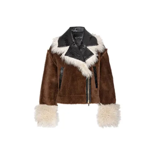 PINKO Коричневые Женские Куртки