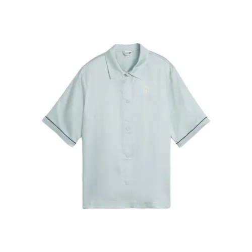 PUMA Светло-синие Женские Рубашки