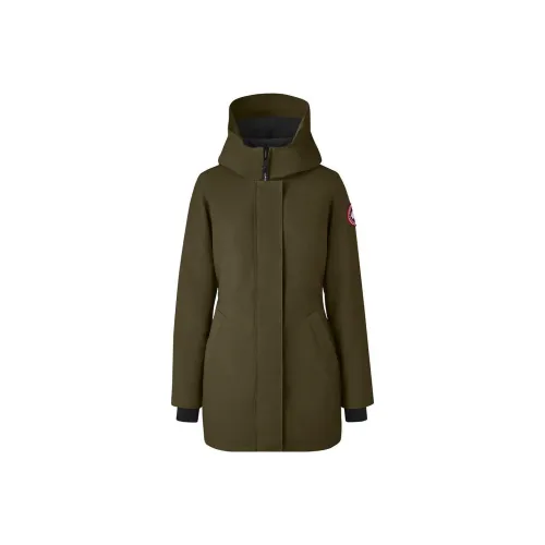 Canada Goose Victoria Series Армейский зеленый Женские пуховые куртки
