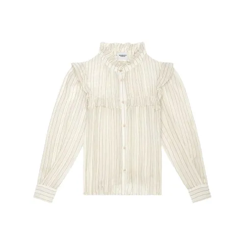 ISABEL MARANT ETOILE Рубашка Женская Бежевая