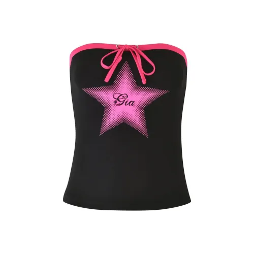 I.AM.GIA MICHELLE BOOB TUBE Без бретелей Топ Женские Черный