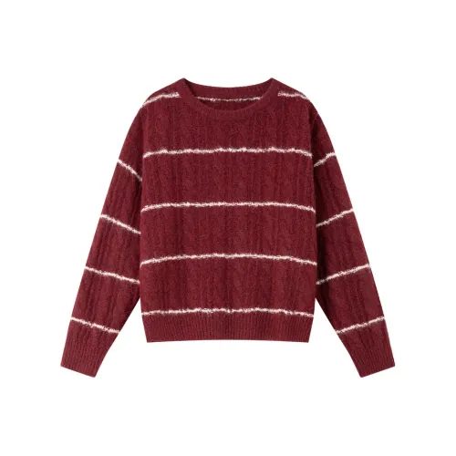 VIMLY Красный Женский Трикотаж