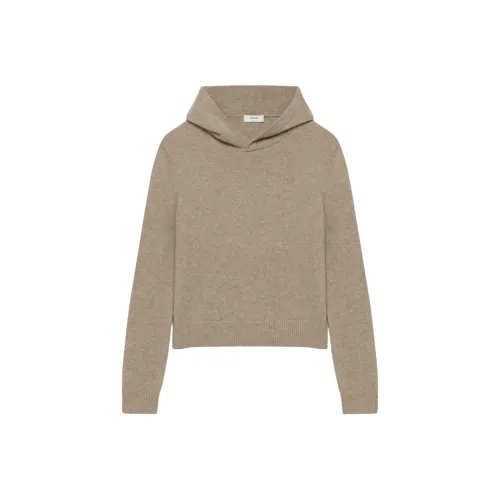 ARITZIA Кашемир Толстовка Кашемир Свитер Женские Heather Nomad Серый Умбра