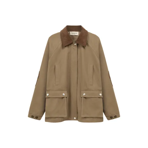 NO ONE ELSE Армейский зеленый Унисекс Куртки