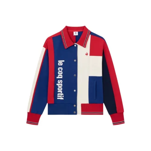 Le Coq Sportif Женские куртки огненно-красного цвета