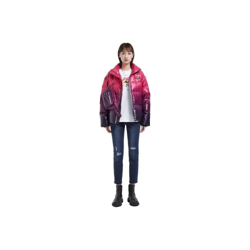 MASFER.SU Пуховик Женский Розовый