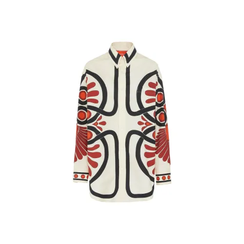 La DOUBLEJ. Рубашка Женская Абрикосовая