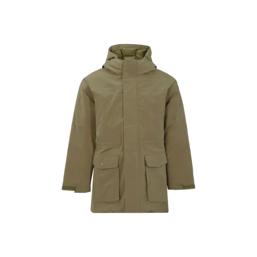 Джордан Морская трава Коричневый Женские Пуховые куртки