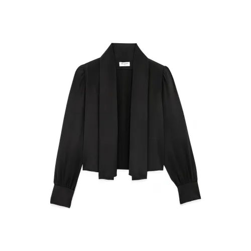 SAINT LAURENT SS24 Рубашка Женская Черная
