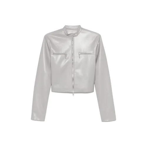 NANUSHKA SS25 Куртки и пальто Женские Холодный серый