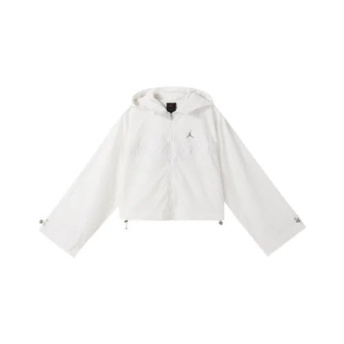 Джордан Куртка Женская Призрачный Серый Белый