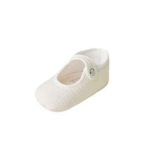 HERMES Pif Cabriole Низкий Топ Предходячая Обувь для Малышей Молочно-белый Infant и Toddler