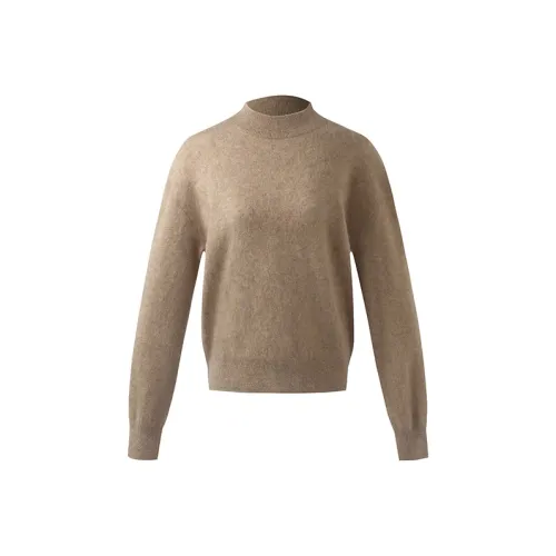 GOELIA Кашемир Свитер Женский 61Y Светлый Верблюжий