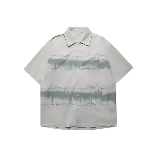 YPUT Горохово-зеленая унисекс рубашка