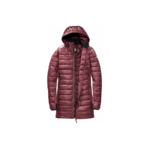 Canada Goose HyBridge SERIES Бургундский Женские Пуховики