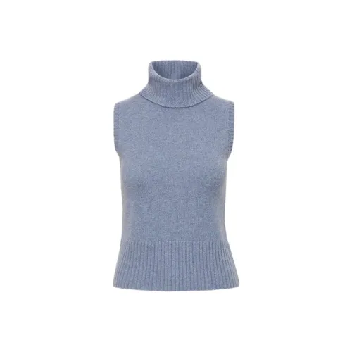 Veronica Beard Кашемировый свитер женский дымчатый синий