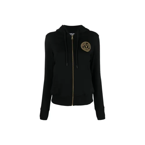 VERSACE JEANS SS24 Толстовка Женская Черная