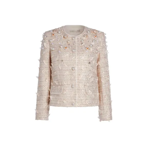 CHICCO MAO Куртки Пальто Женские Экрю