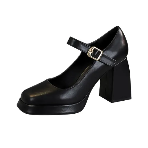 GOSO Квадратный каблук Mary Jane Женские обувь