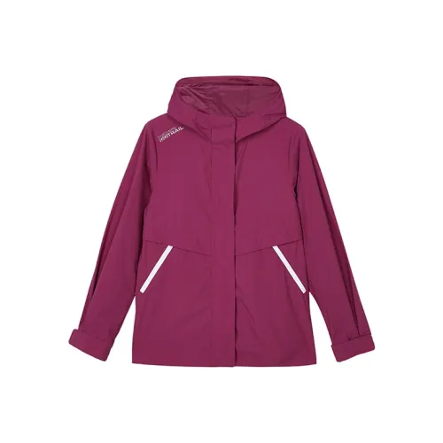 Skechers Stroll Фрукты Вино Розово-красный Женские Куртки