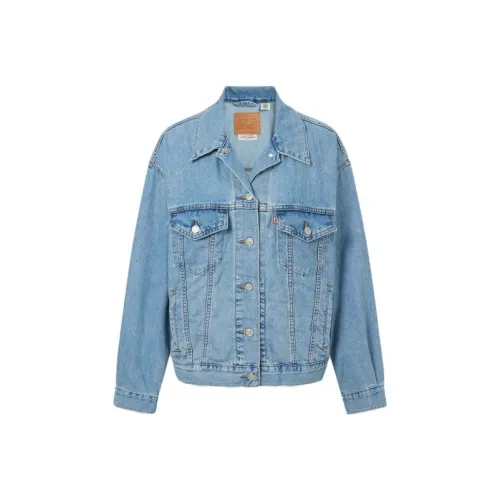 Levis Blue Women's Jackets Левис Синий Женские Куртки