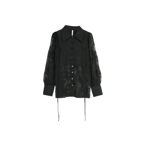 SETIROM Черные Женские Рубашки