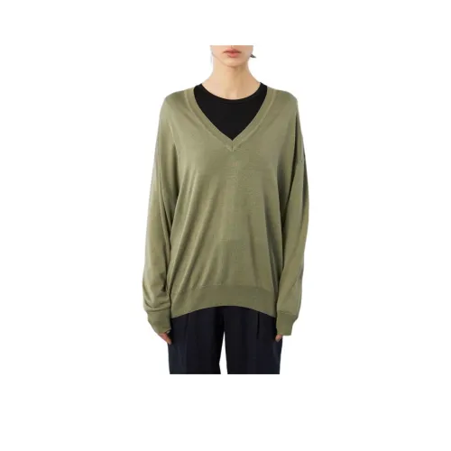 SUNSPEL SS24 Трикотаж Женский Хаки Зеленый