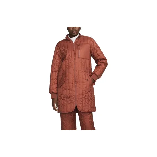 NIKE Апельсиновые Женские Куртки