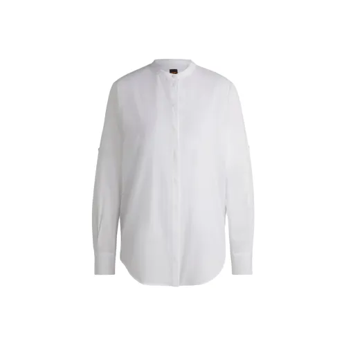 HUGO BOSS Белые Женские Рубашки