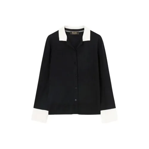 Loro Piana Морской синий Женские Трикотаж