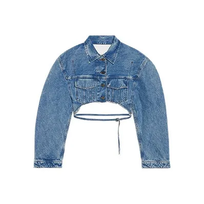 Jacquemus Куртка Женская Светло-Синяя