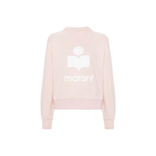 ISABEL MARANT ETOILE SS24 Свитшот Женский Светло-Розовый