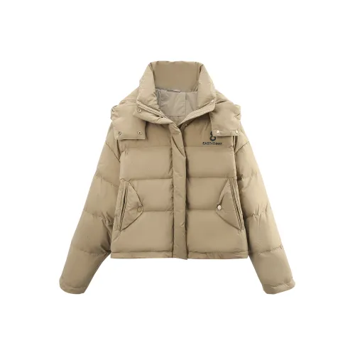 A paradise for awakening Пуховик Женские Кофе