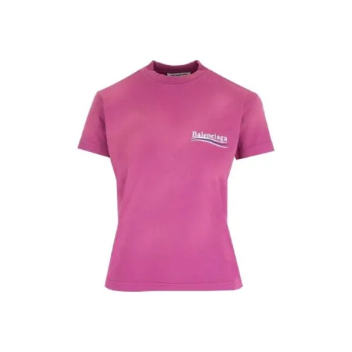 Balenciaga T-Shirt Женская Розовая