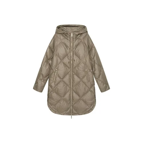 DKNY Хаки Женские Пуховики