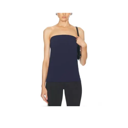 NORMA KAMALI Без бретелек Топ Женский Морской Синий