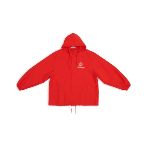 Balenciaga Куртки и Пальто Свободного кроя Женские Красные