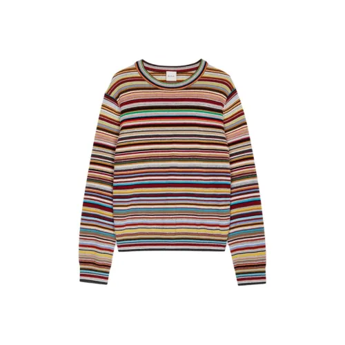Paul Smith FW24 Кашемировый свитер женский полосы