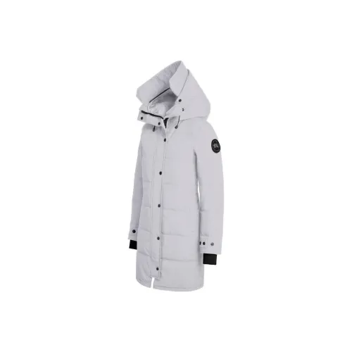 Canada Goose FW22 Пуховик PARKA Пальто Женское Белое Серое