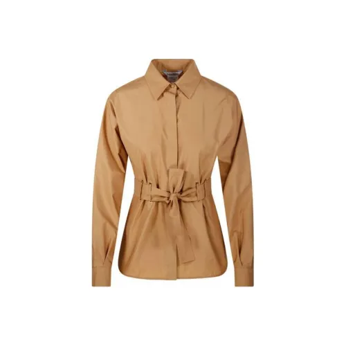 MaxMara Рубашка Женская Светлый Умбра
