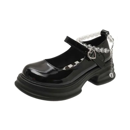 Xingdiman Грубый каблук Мэри Джейн Женские туфли