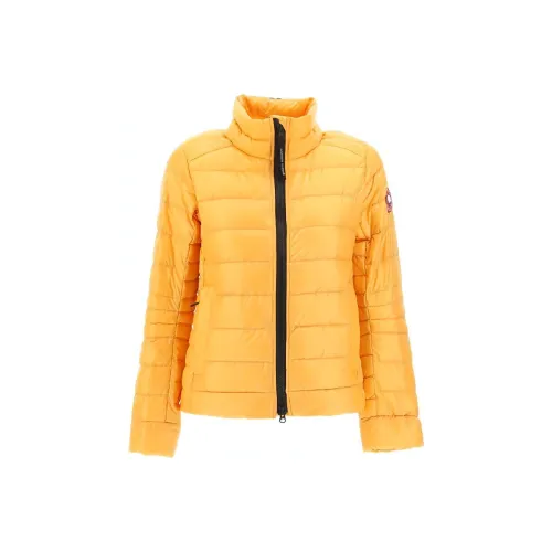Canada Goose Cypress Series Пуховик Пальто Женское Желтое