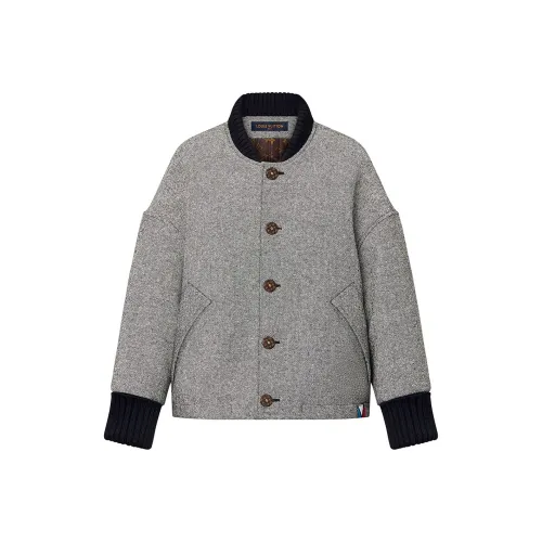 LOUIS VUITTON FW23 Куртки и пальто Женские Серый